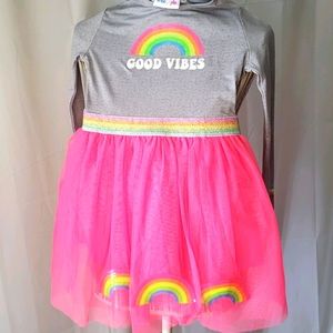 !!HOST PICK!! NWOT Girls 6X "Good Vibes" Dress